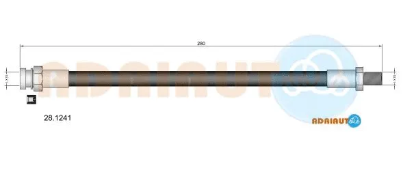 Flexible de frein ADRIAUTO 28.1241