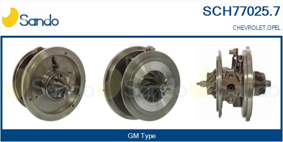 Groupe carter, turbocompresseur SANDO SCH77025.7