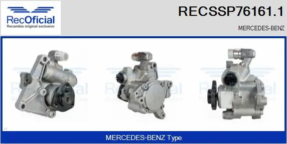Pompe hydraulique, direction RECOFICIAL RECSSP76161.1