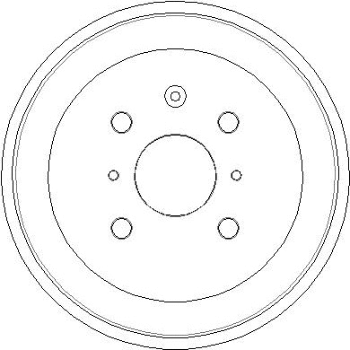 Tambour de frein National NDR349