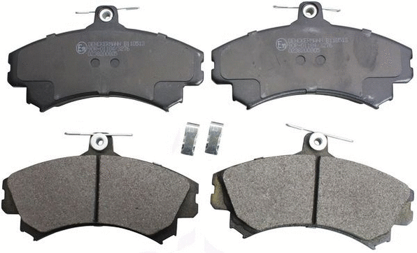 Kit de plaquettes de frein, frein à disque DENCKERMANN B110513