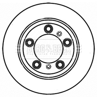 Disque de frein BORG & BECK BBD5837S