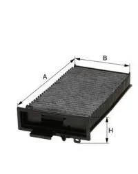 Filtre, air de l'habitacle UNIFLUX FILTERS XCK240