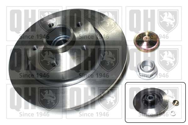 Disque de frein QUINTON HAZELL BDC5983