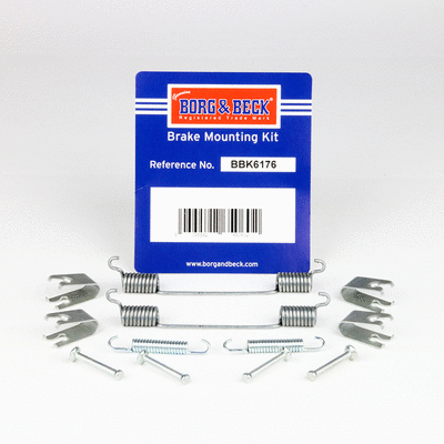 Kit d'accessoires, mâchoire de frein BORG & BECK BBK6176