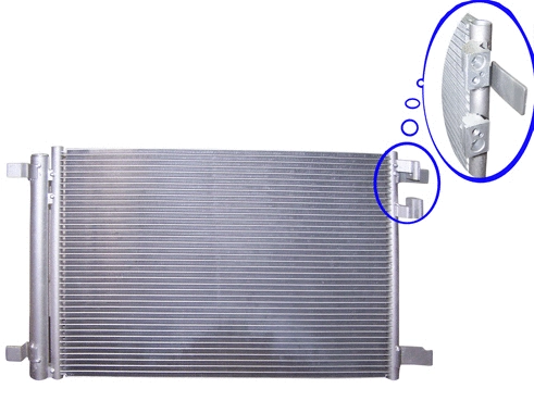 Condenseur, climatisation AUTOCLIMA 30311692CP