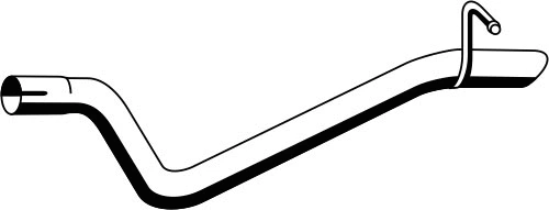 Tuyau d'échappement ERNST 385404