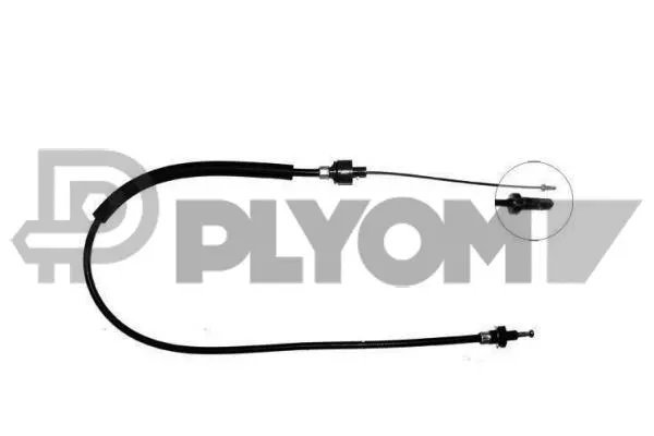 Tirette à câble, commande d'embrayage PLYOM P081195