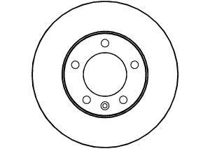 Disque de frein ABTEX BD1051V
