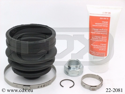 Jeu de joints-soufflets, arbre de commande CDX 22-2081