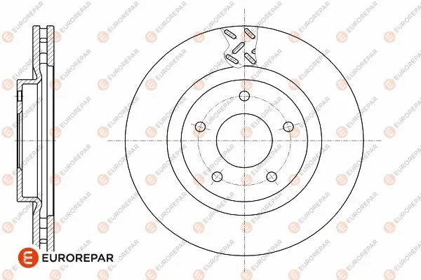 Disque de frein EUROREPAR 1642761880