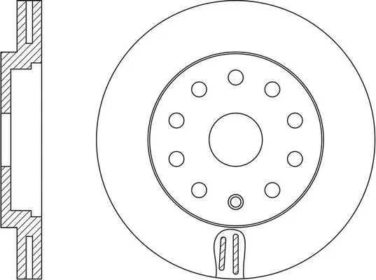 Disque de frein FIT FR0659V