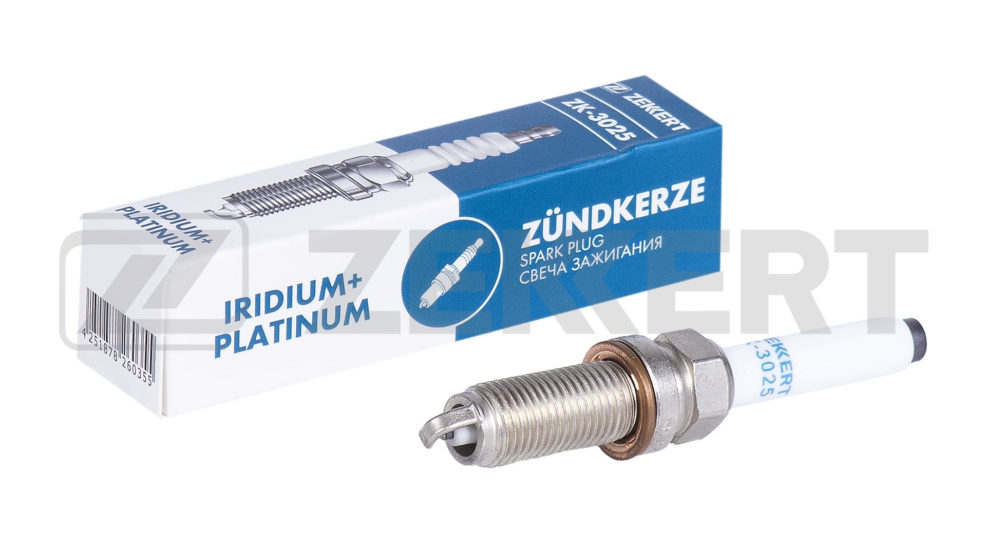 Bougie d'allumage ZEKKERT ZK-3025