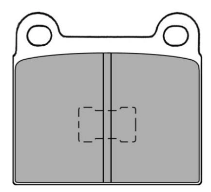 Kit de plaquettes de frein, frein à disque FREMAX FBP-0249
