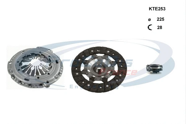 Kit d'embrayage PROCODIS FRANCE KTE253