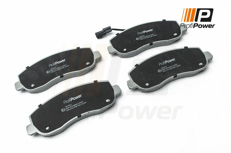 Kit de plaquettes de frein, frein à disque ProfiPower 1B1041