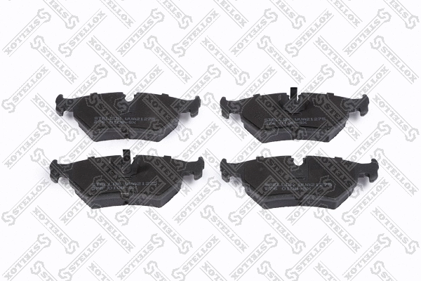 Kit de plaquettes de frein, frein à disque STELLOX 276 010B-SX