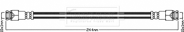 Flexible de frein BORG & BECK BBH8382