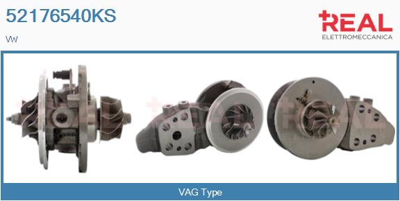 Groupe carter, turbocompresseur REAL 52176540KS