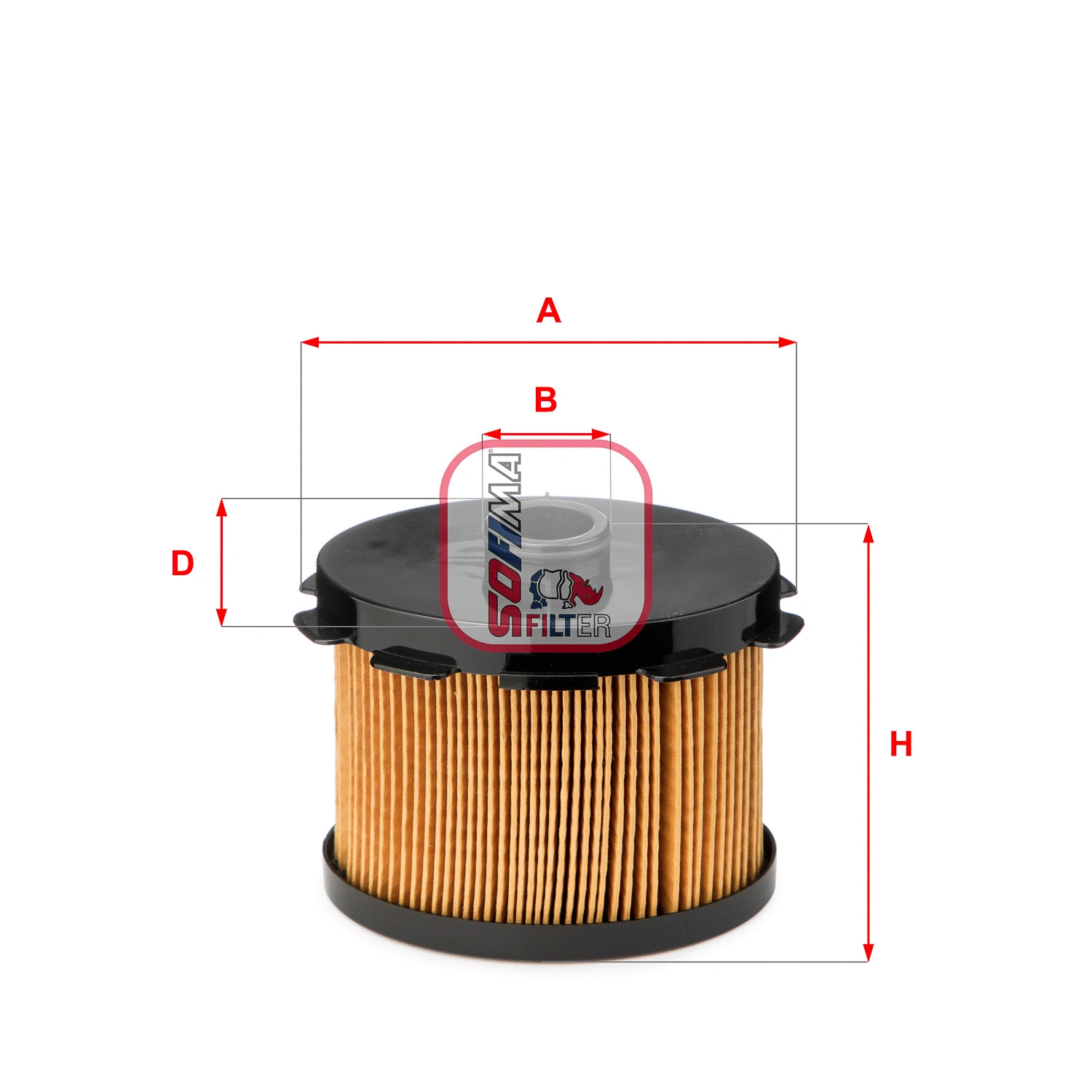 Filtre à carburant SOFIMA S 6688 N