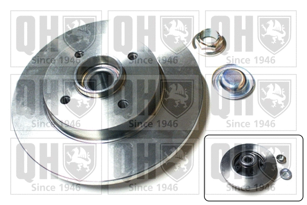 Disque de frein QUINTON HAZELL BDC5595