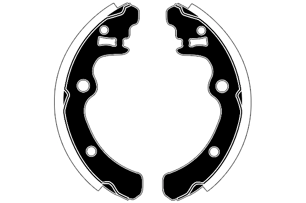 Jeu de mâchoires de frein RAICAM RA24890