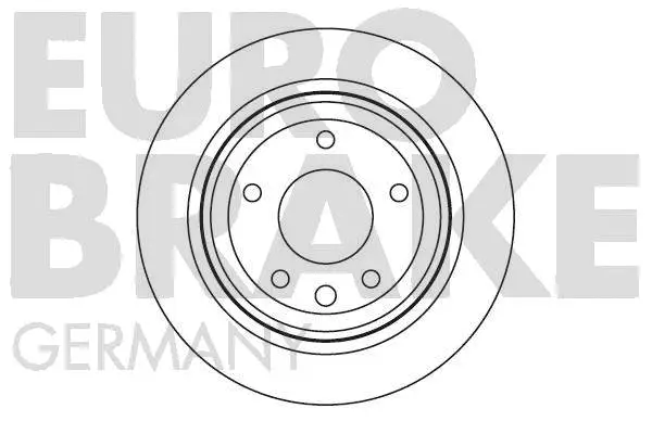 Disque de frein EUROBRAKE 5815201218