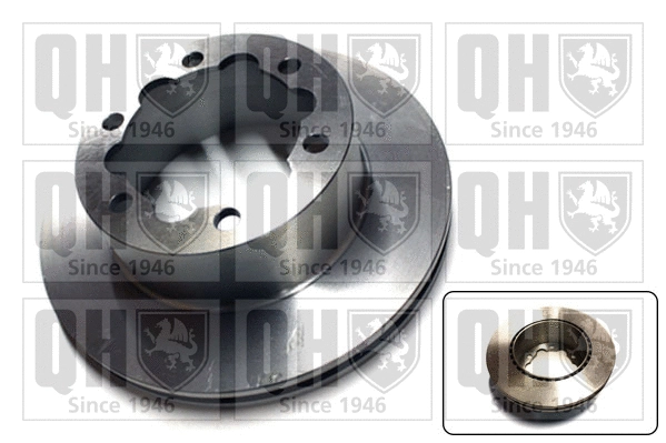 Disque de frein QUINTON HAZELL BDC5553