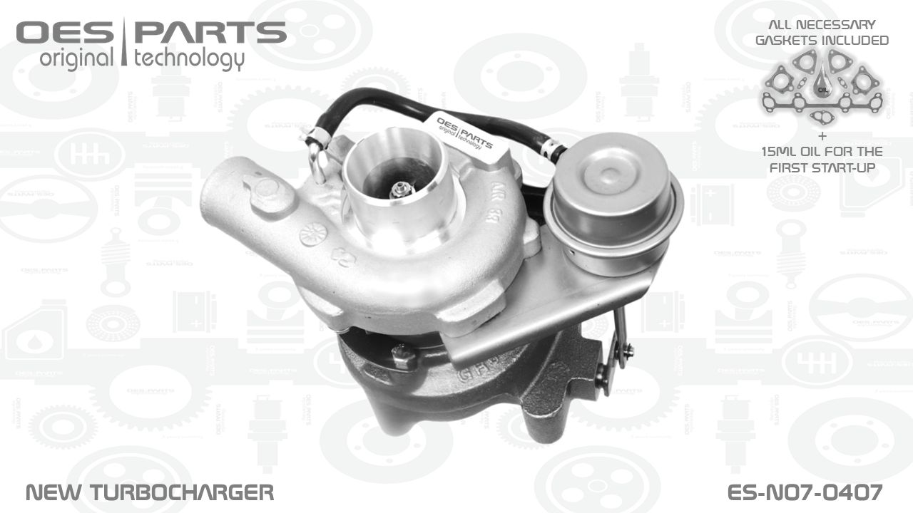 Turbocompresseur, suralimentation OES PARTS ES-N07-0407
