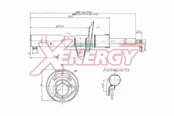 Amortisseur AP XENERGY X8000335