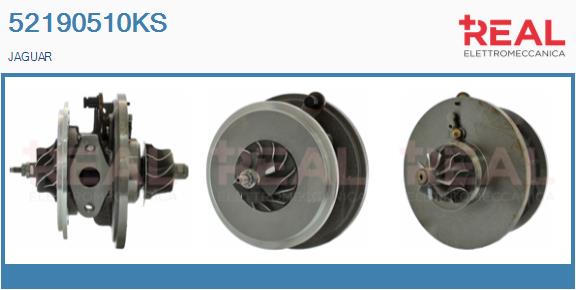 Groupe carter, turbocompresseur REAL 52190510KS