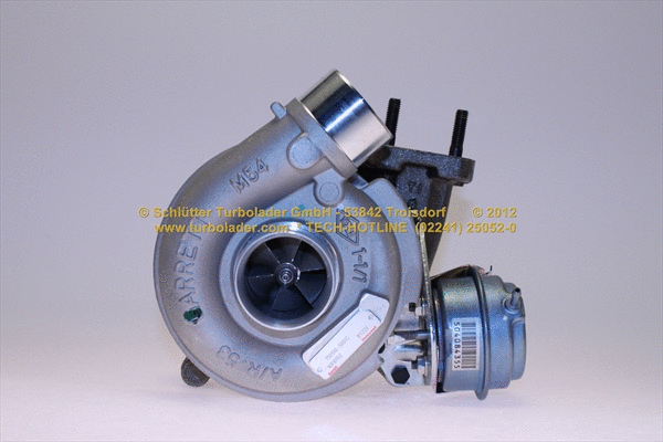 Turbocompresseur, suralimentation SCHLÜTTER TURBOLADER 172-06655