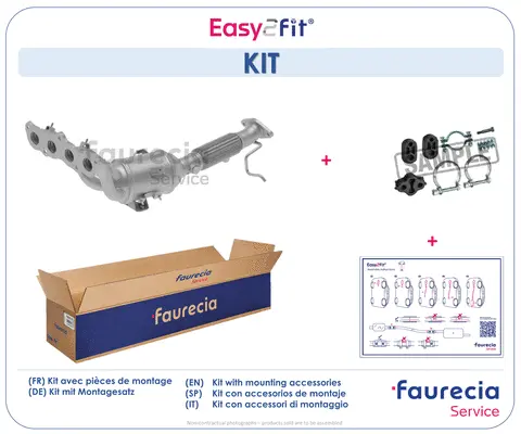 Catalyseur en coude Faurecia FS47305K