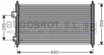 Condenseur, climatisation BUGOBROT 62-HD5165