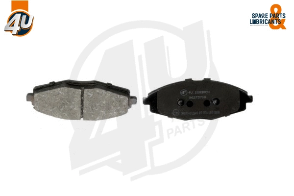 Kit de plaquettes de frein, frein à disque 4U Autoparts 22830CH