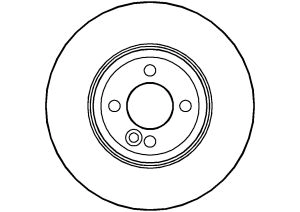 Disque de frein ABTEX BD1503V