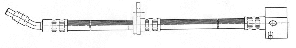 Flexible de frein CEF 510761