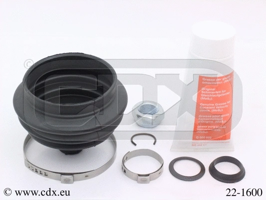 Jeu de joints-soufflets, arbre de commande CDX 22-1600