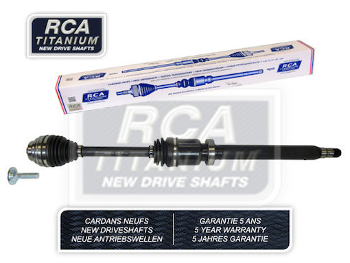 Arbre de transmission RCA FRANCE MIN123N
