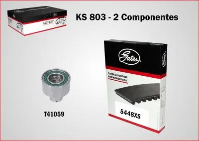 Kit de courroie crantée GATES-BR KS803