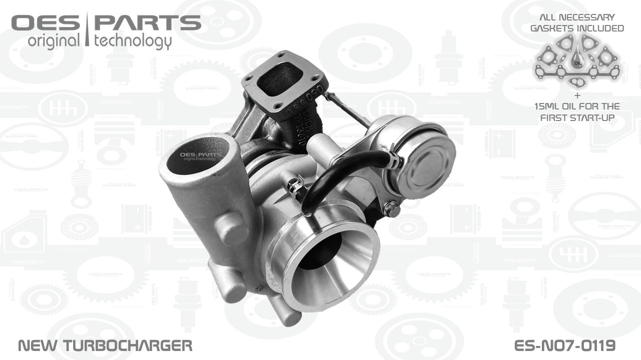 Turbocompresseur, suralimentation OES PARTS ES-N07-0119