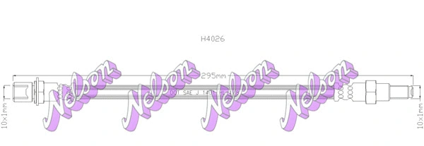 Flexible de frein KAWE H4026