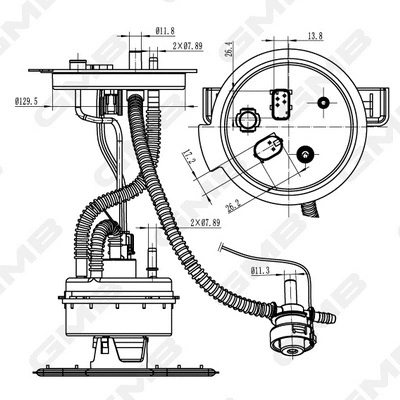 unité d'alimentation de carburant GMB Oceania GFPS-026A