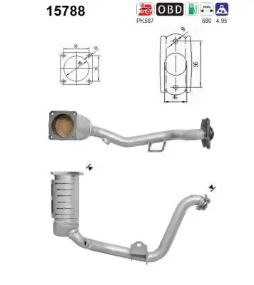 Catalyseur AS 15788