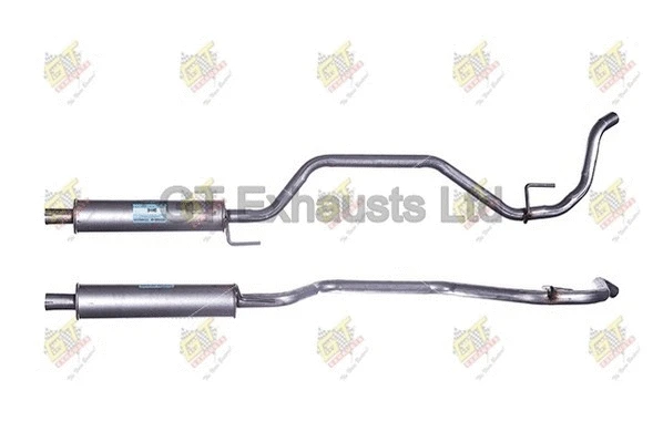 Silencieux central GT Exhausts GGM445