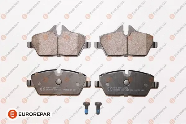 Kit de plaquettes de frein, frein à disque EUROREPAR 1617278780