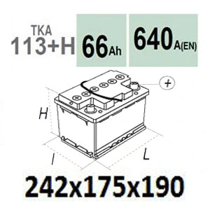 Batterie de démarrage Technika TKA113+H