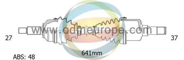 Arbre de transmission 4X4 ESTANFI EST-18-161131
