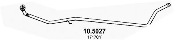 Tuyau d'échappement ASSO 10.5027