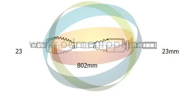 Arbre de transmission 4X4 ESTANFI EST-18-292520